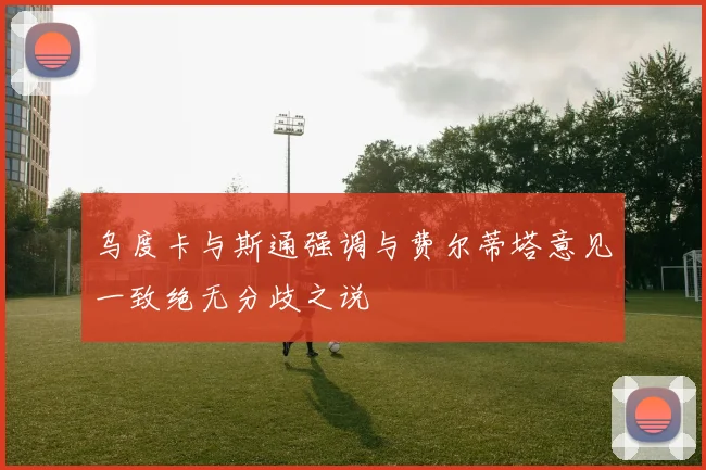 乌度卡与斯通强调与费尔蒂塔意见一致绝无分歧之说